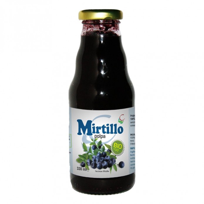 MIRTILLO POLPA CAIRA BIO 330ML