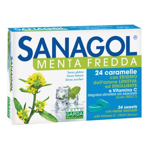 SANAGOL MENTA FREDDA 24CARAMEL SANAGOL MENTA FREDDA 24CARAMEL