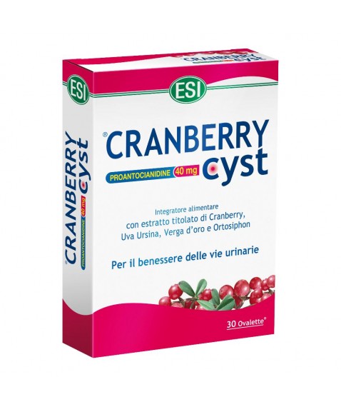 CRANBERRY CYST 30 OVALETTE ESI