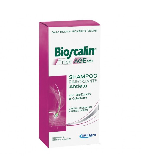 Bioscalin Tricoage Shampoo Rinforzante Antietà - per capelli fini e diradati