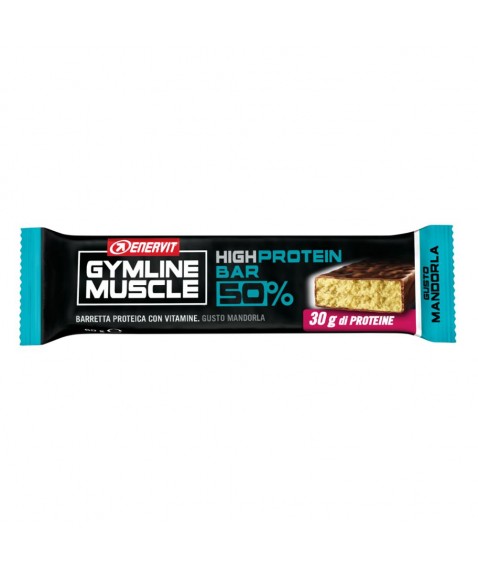 Enervit Gymline Muscle High Protein Bar 50% Barretta Proteica Mandorla 60 gr