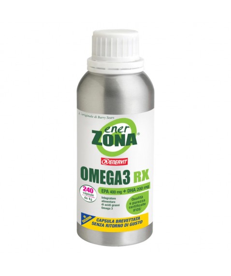 Enerzona Omega 3 RX 120+48 capsule Integratore alimentare di Omega 3 per il controllo del colesterolo