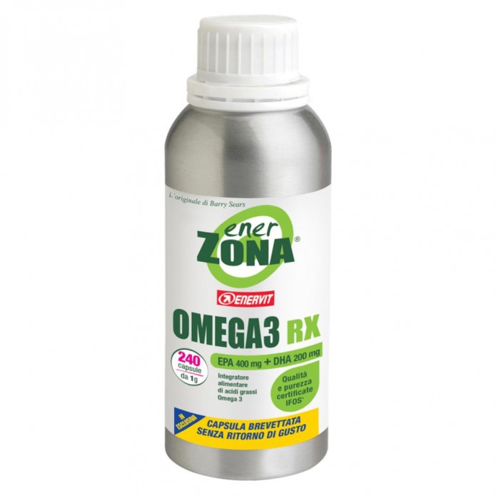 Enerzona Omega 3 RX 120+48 capsule Integratore alimentare di Omega 3 per il controllo del colesterolo