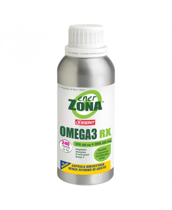 Enerzona Omega 3 RX 120+48 capsule Integratore alimentare di Omega 3 per il controllo del colesterolo