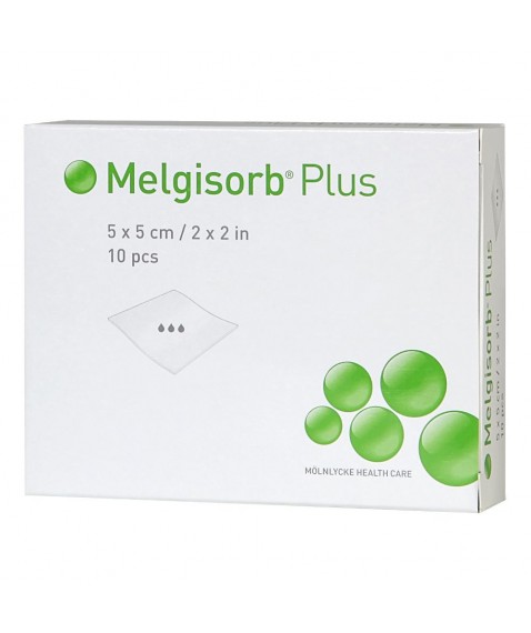 MELGISORB PLUS MED AS10X10 10P