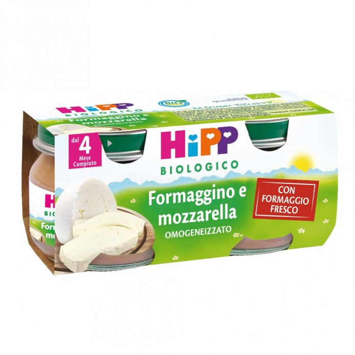 HIPP FORMAGGINO MOZZARELLA 2X80