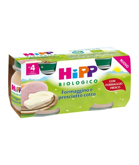 HIPP FORMAGGINO PROSCIUTTO 2X80