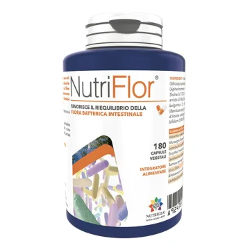 NutriFlor 180 capsule Integratore di fermenti lattici e prebiotici