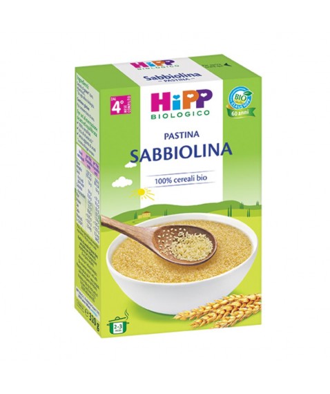 HIPP PASTINA SABBIOLINA 320G