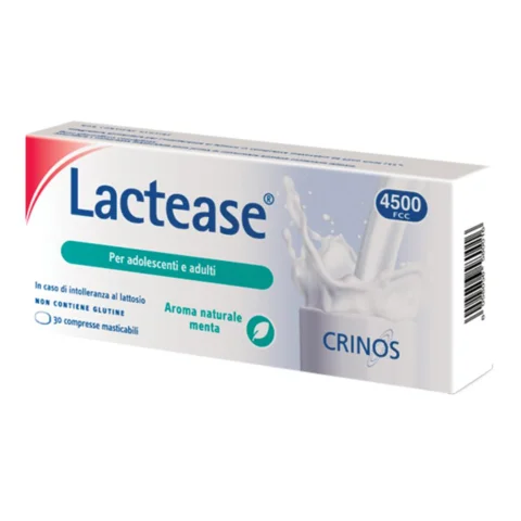LACTEASE 4500 Menta 30 Cpr