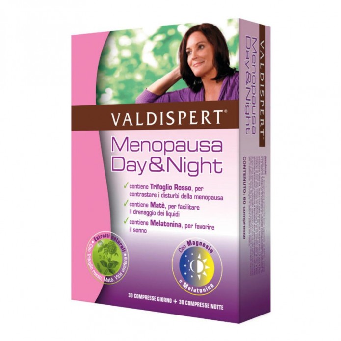 Valdispert Menopausa Day&Night 30 + 30 compresse Integratore per menopausa
