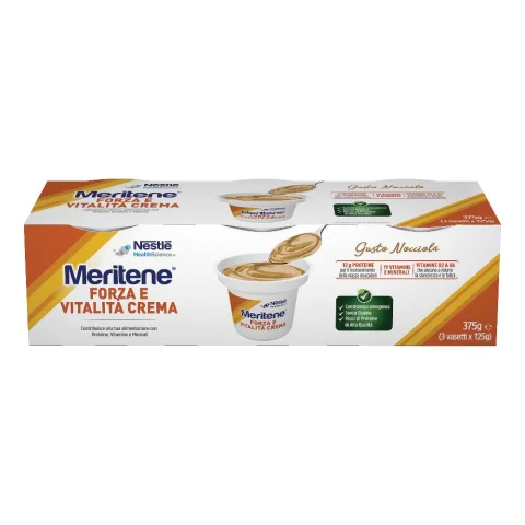 MERITENE CREME NOCCIOLA 3X125G MERITENE CREME NOCCIOLA 3X125G