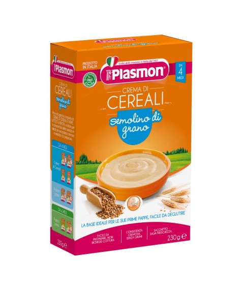 PLASMON CEREALI CREMA SEMOLINO