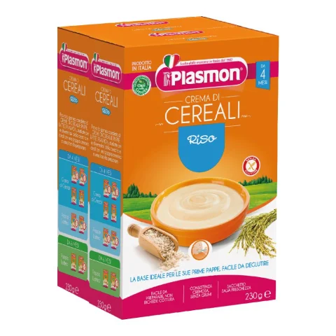 PLASMON CEREALI RISO 2X230G PLASMON CEREALI RISO 2X230G
