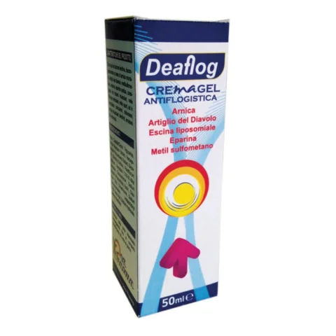 Deaflog Cremagel per Dolori Muscolari 50 ml