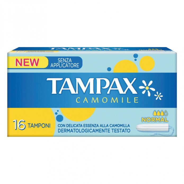 TAMPAX CAMOMILE S/APPL NORM 16