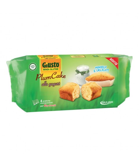 GIUSTO S/G Plumcake Yog.160g