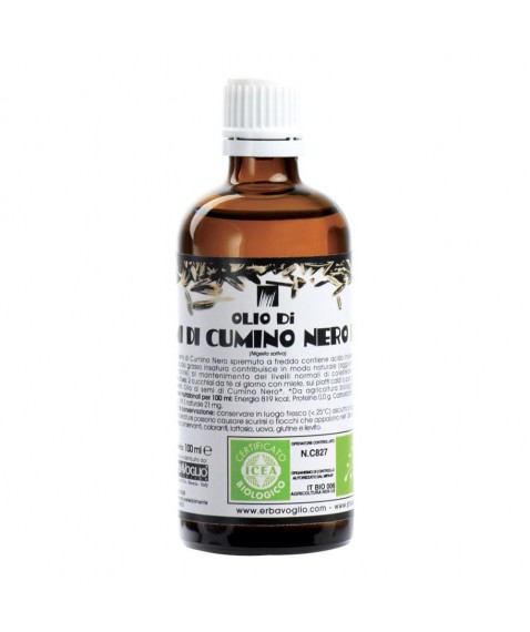 OLIO SEMI CUMINO NERO BIO ERBAVO