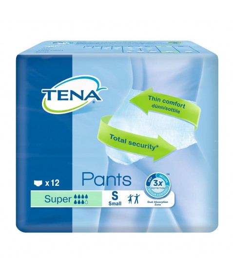 TENA PANTS SUP PANN S 12PZ 3412