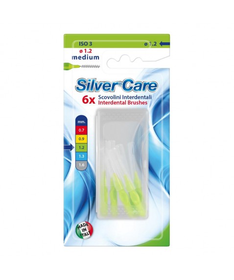 SILVER CARE SCOVOLINO 6 PZ MEDIUM