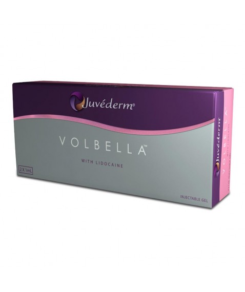 Juvederm Volbella con Lidocaina Filler per Volume Labbra e Linee Bocca 2 Siringhe da 1 ml