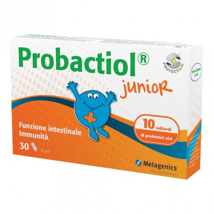 Probactiol Junior Protect Air 30 capsule Integratore di fermenti lattici per bambini