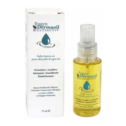 Eugyn Dermaoil Multiactiv 75 ml - Olio protettivo lenitivo idratante elasticizzante