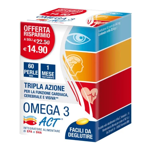 OMEGA 3 ACT 60PRL 540MG OMEGA 3 ACT 60PRL 540MG