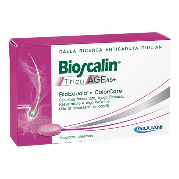 Bioscalin Tricoage 45+ 30 compresse Trattamento per la salute dei capelli sopra i 45 anni