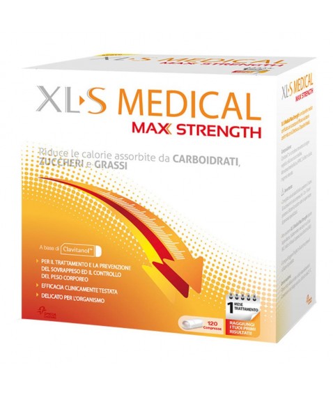 XLS MEDICAL MAX STRENGHT 120CPR