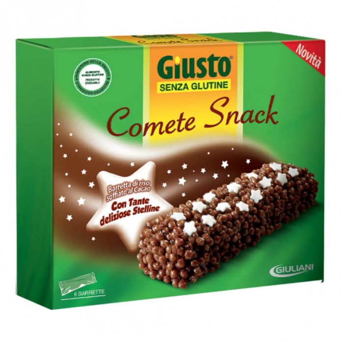 GIUSTO COMETE SNACK 120G S/G