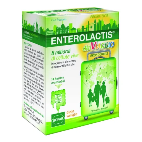 ENTEROLACTIS VIAGGIO 14BUSTE ORO