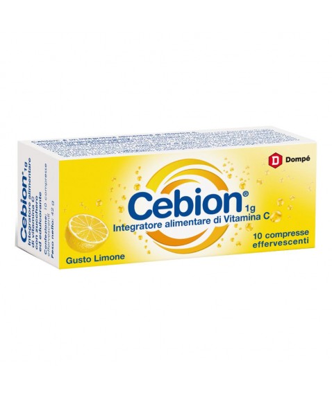 Cebion Effervescente Vitamina C Gusto Limone 10 Compresse