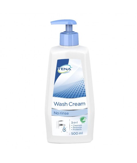 TENA WASH CREAM 500ML 4242