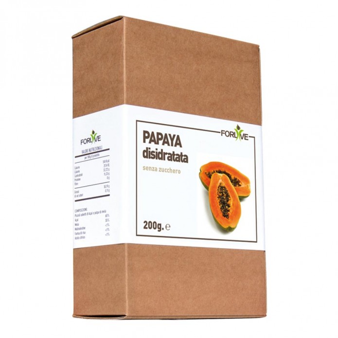 PAPAYA DISIDRATATA 200G