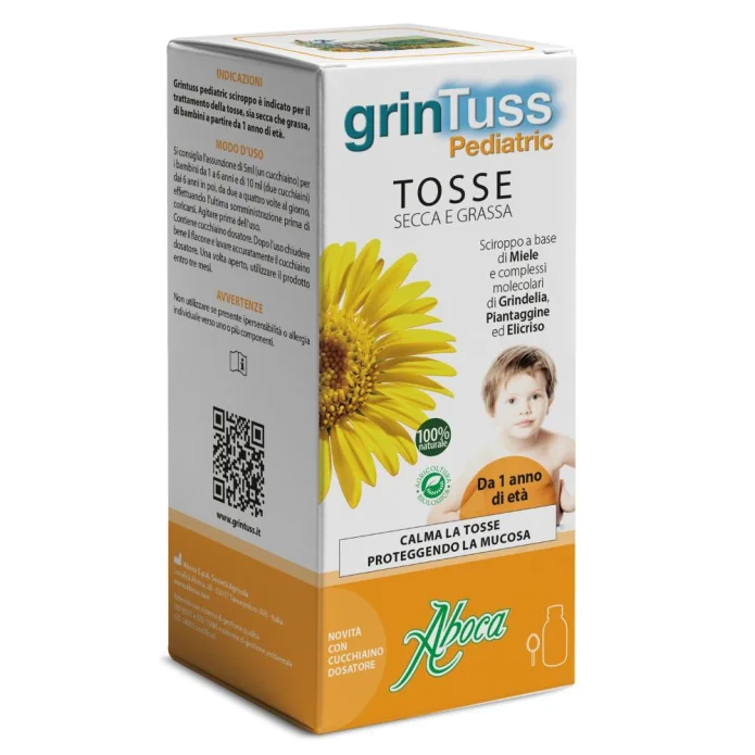 Aboca Grintuss Pediatrico Sciroppo 180g