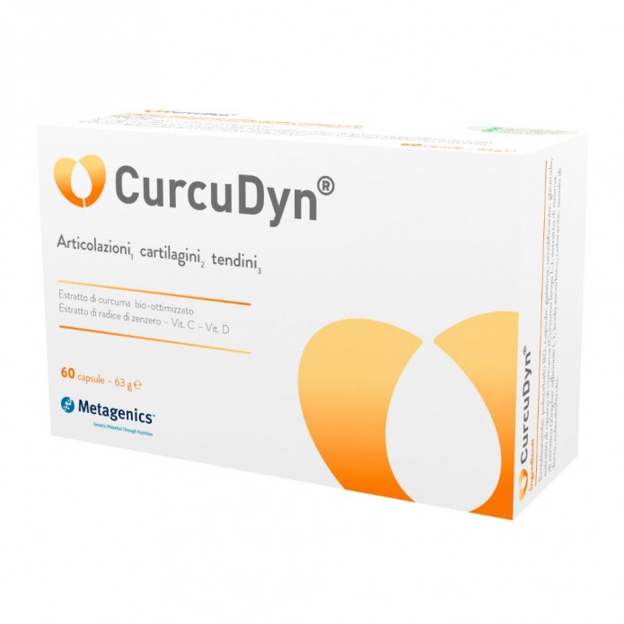CurcuDyn Metagenics 60 Capsule - Integratore per la funzionalità articolare