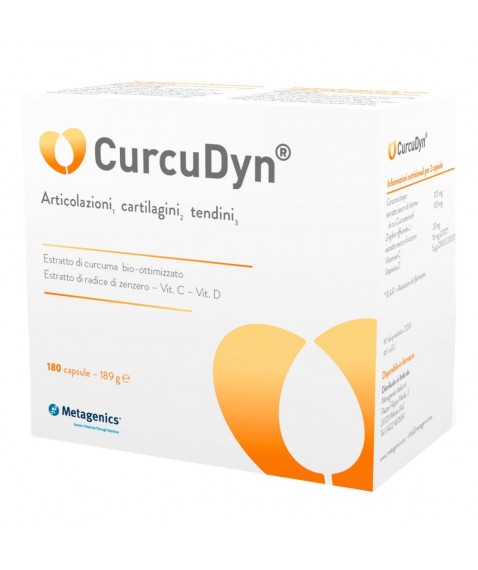 CurcuDyn 180 capsule Integratore per il benessere delle articolazioni