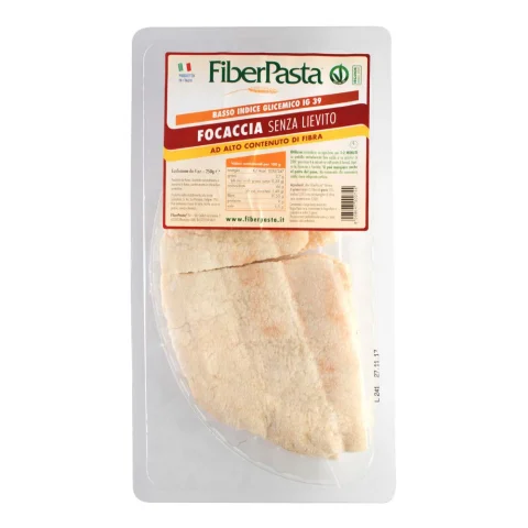 FIBERPASTA Focaccia 4x250g FIBERPASTA Focaccia 4x250g