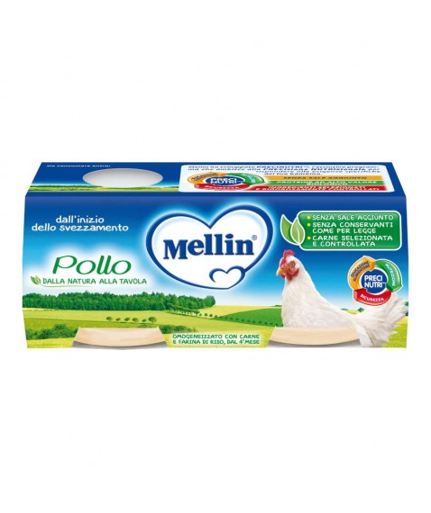 OMO MELLIN Pollo 2x120g