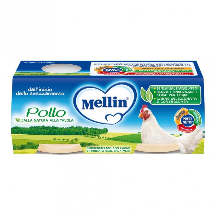 OMO MELLIN Pollo 2x120g