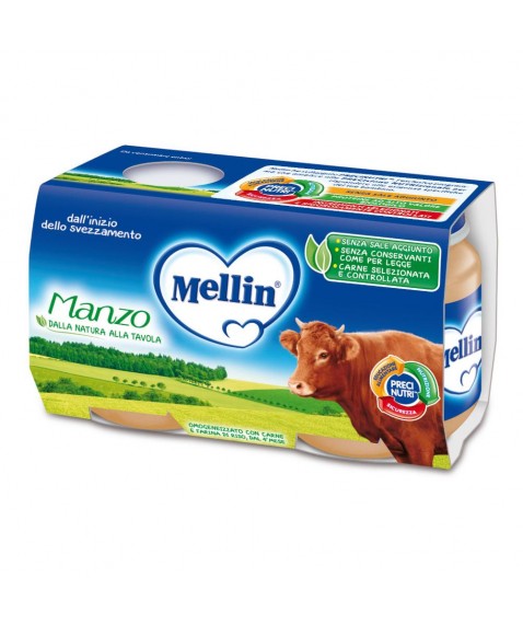 OMO MELLIN Manzo 2x120g