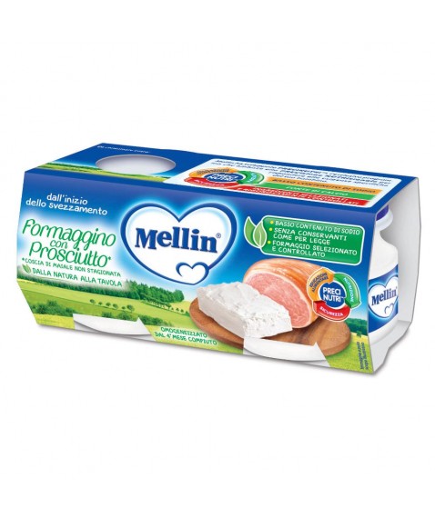 MELLIN Formagg.Prosciutto2x80g