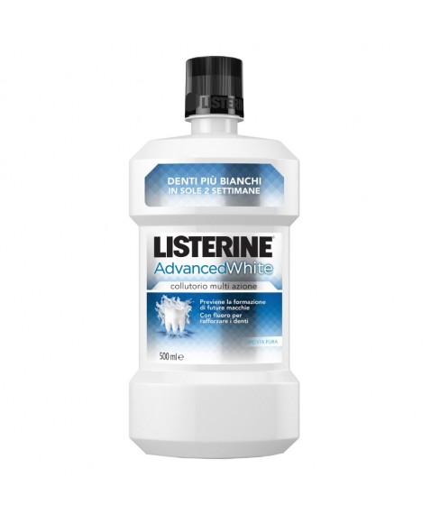 LISTERINE ADVANCE WHITE 500ML