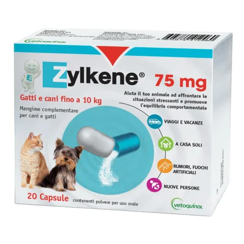 ZYLKENE 20CPS 75MG VET ZYLKENE 20CPS 75MG VET
