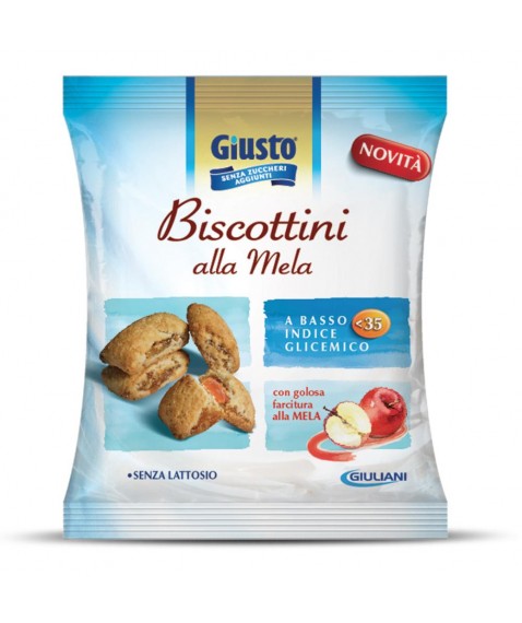 GIUSTO S/Z Bisc.Mela 200g