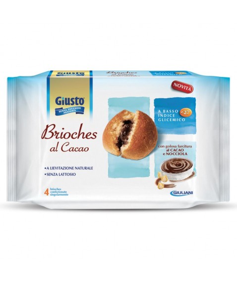 GIUSTO S/Z Brioches Cacao4x45g