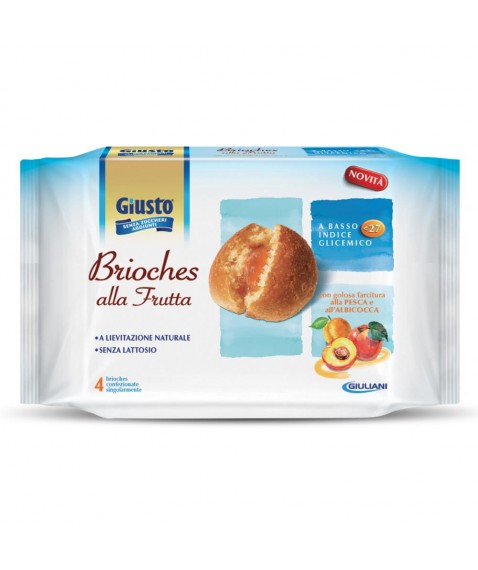 GIUSTO S/Z Brioches Alb.4x45g