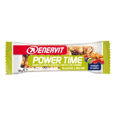 ENERVIT POWER TIME BARRETTA GUSTO ARACHIDI e MIRTILLI 30 GR