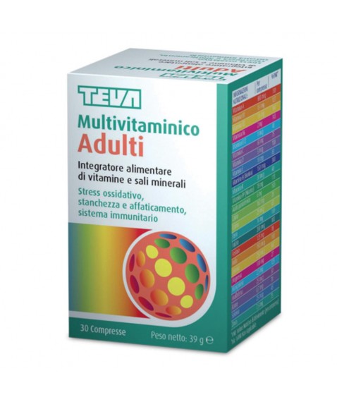 MULTIVITAMINICO ADULTI 30CPR TEV